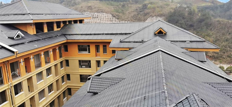 清远树脂瓦：解决屋面漏水的理想选择